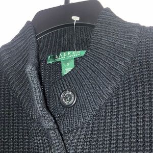 Ralph Lauren small comfy calf length sweater coat